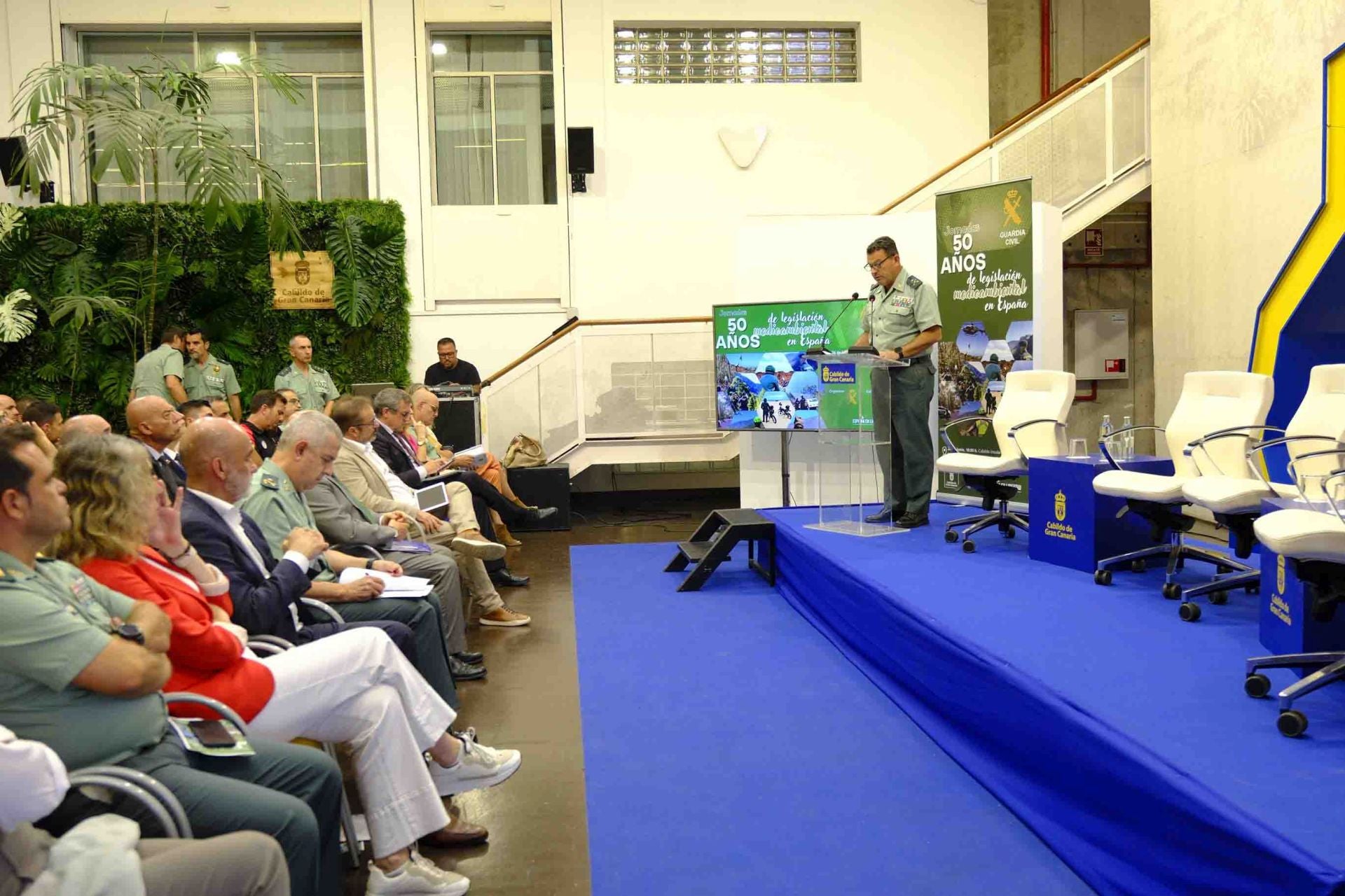 Imágenes de la celebración del 50 aniversario de la legislación ambiental en España