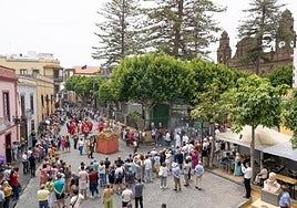 Fiestas de Santiago en Gáldar, el pasado año.