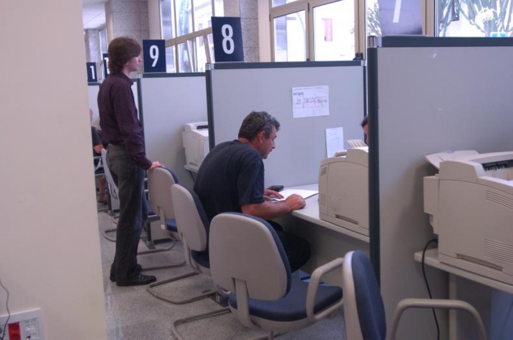 Imagen de archivo de parte de las dependencias de la Agencia Tributaria Canaria en el edificio Usos Múltiples III.