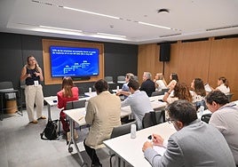 Un momento durante la jjornada 'Inteligencia Comercial en Gran Consumo' celebrada en Madrid.