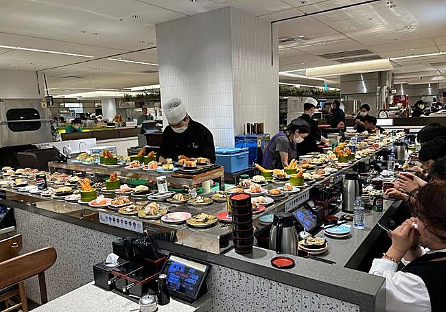 Supermercado de los grandes almacenes Lotte