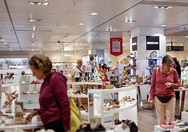 Primer día de rebajas.