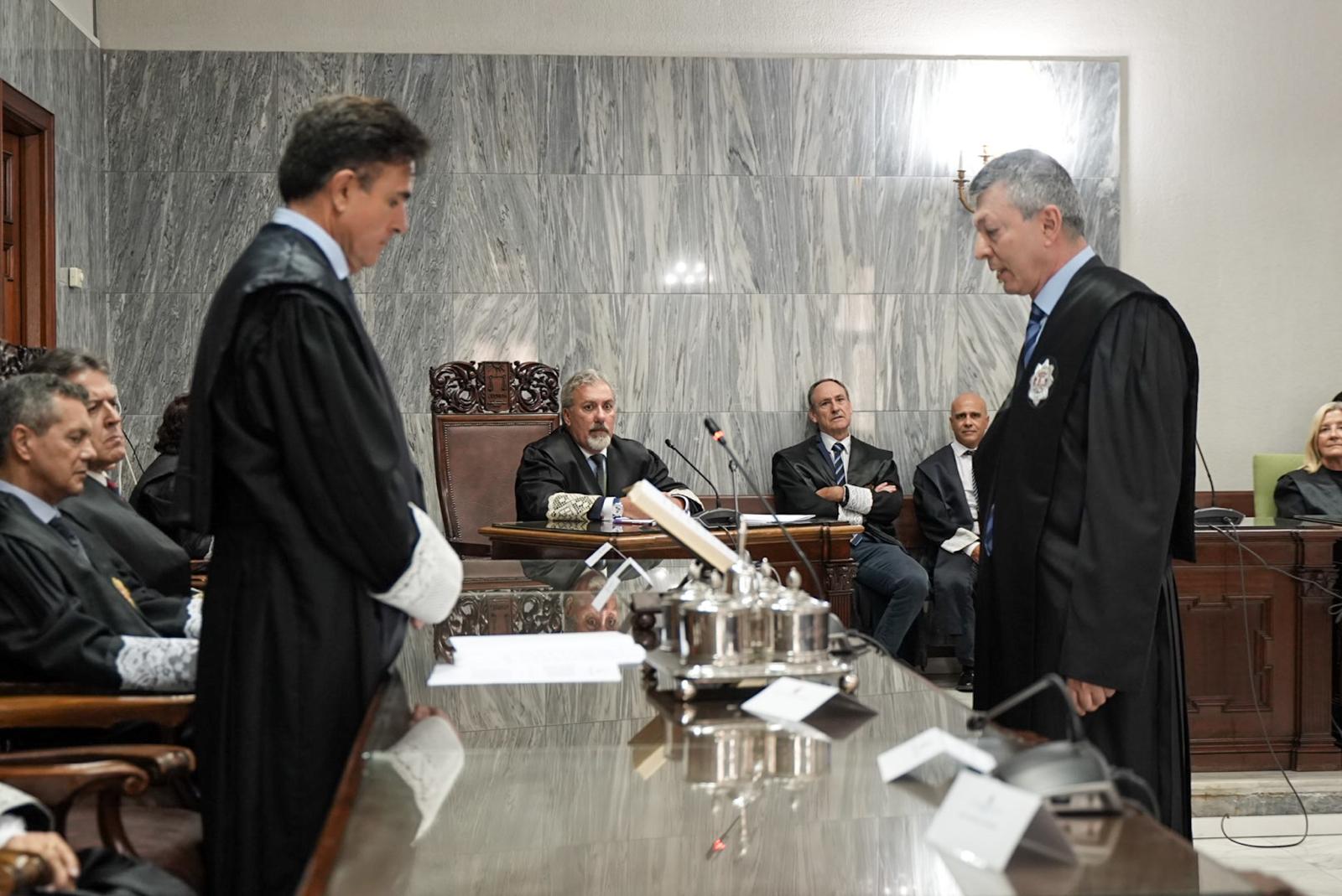 Imágenes del acto de jura de jueces y nuevos magistrados celebrado en el TSJC