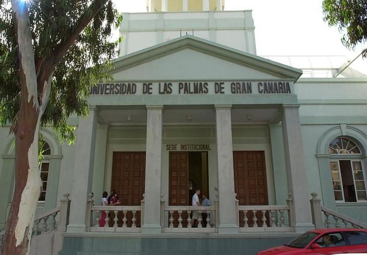 Foto de archivo de la sede institucional de la ULPGC.