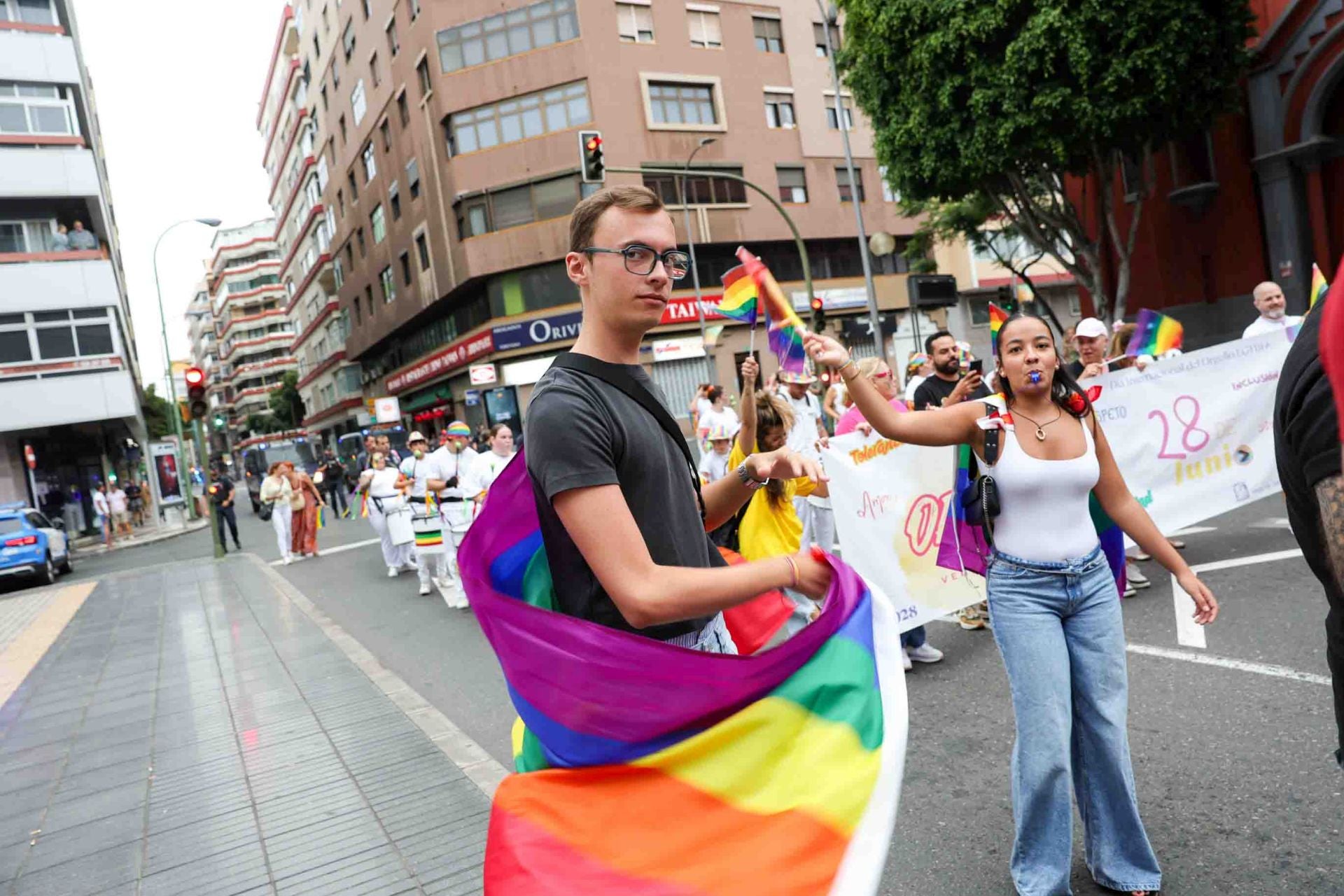 El Día del Orgullo toma las calles de la capital grancanaria