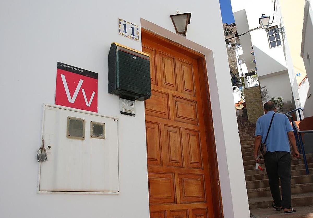 Imagen de una vivienda vacacional en la capital grancanaria.