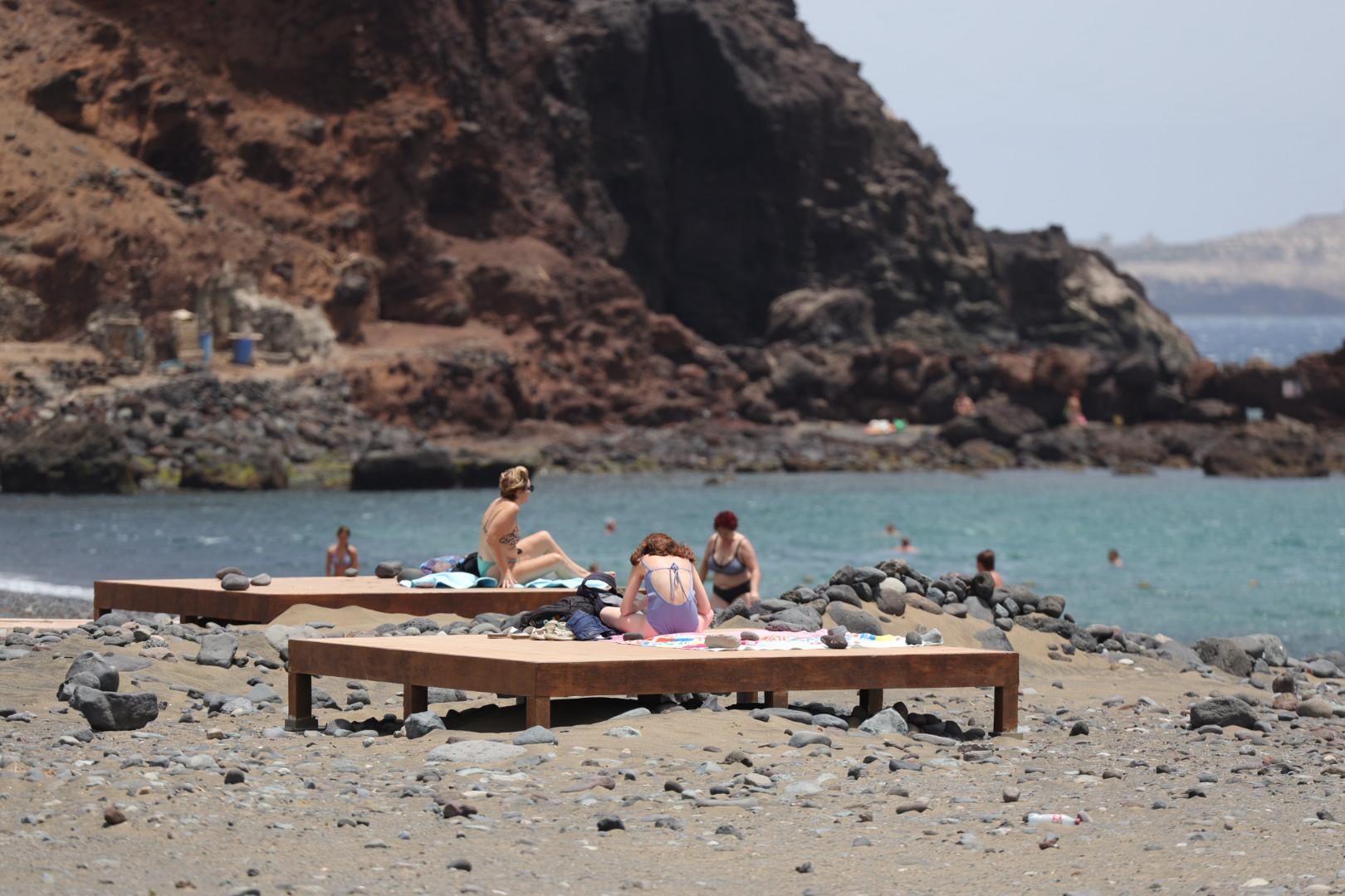 Helado, terraza y playa para combatir el calor