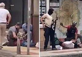 Imagen de los dos detenidos en el suceso de Telde.