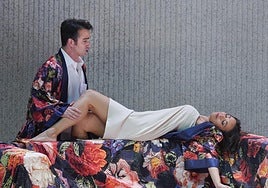 Nadine Sierra y Xabier Anduaga.