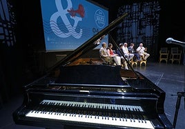 Un momento de la presentación del festival, este martes, en el Teatro Guiniguada de la capital grancanaria.