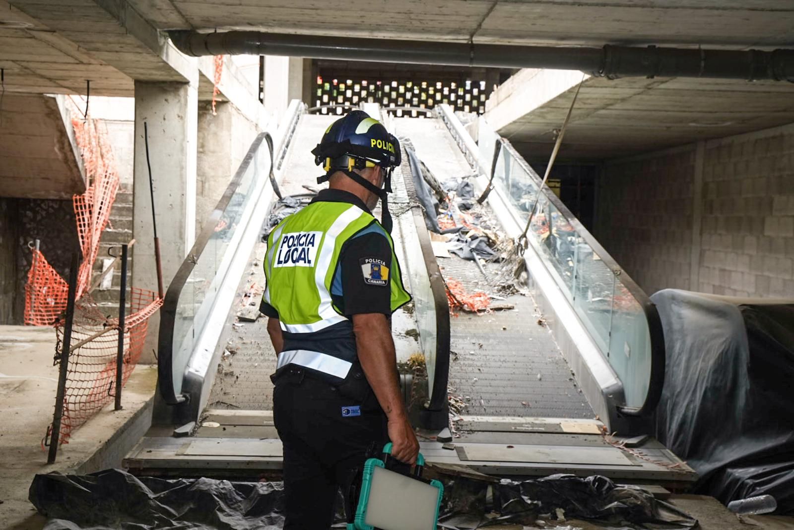 Las entrañas del &#039;mamotreto&#039; de Santa Brígida, en imágenes