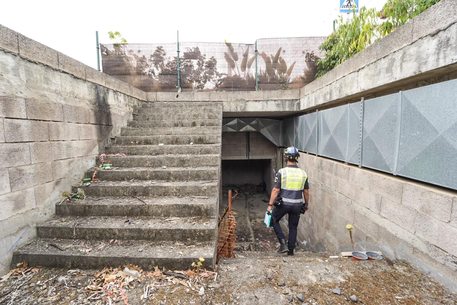 Las entrañas del &#039;mamotreto&#039; de Santa Brígida, en imágenes