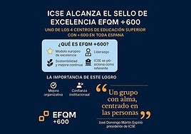 ICSE, primer centro educativo de Canarias en obtener el Sello EFQM +600