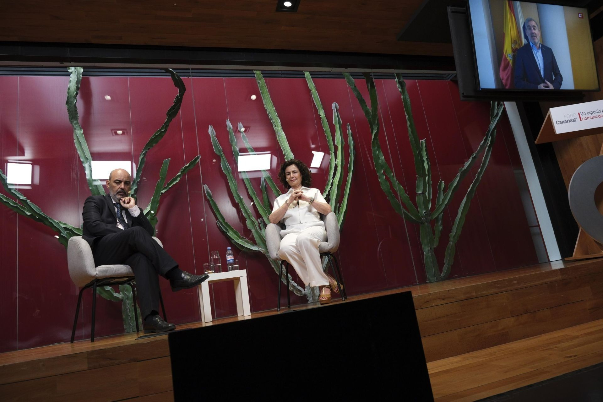 FORO CANARIAS7: Conversaciones con Matilde Asián, en imágenes