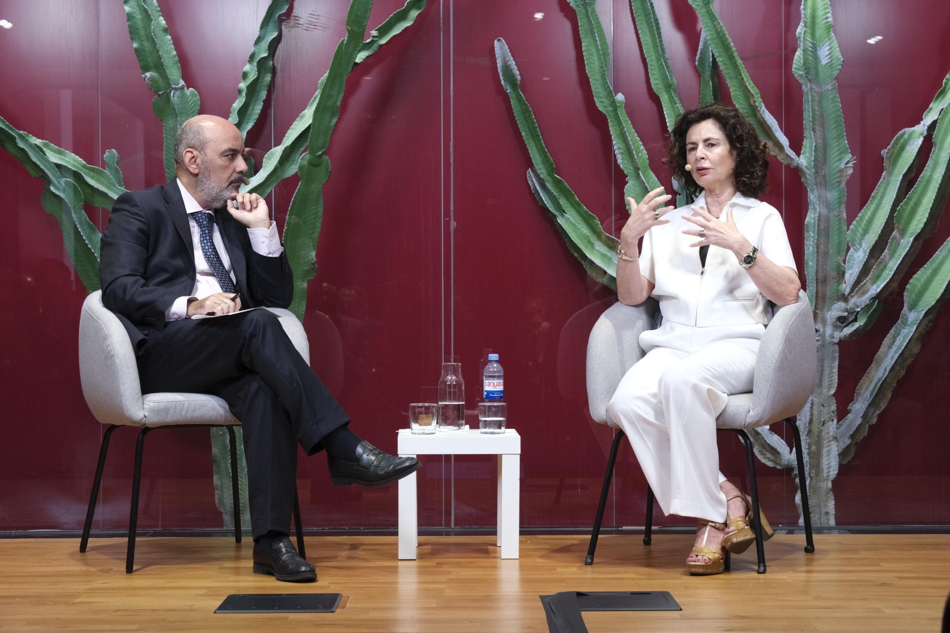 FORO CANARIAS7: Conversaciones con Matilde Asián, en imágenes