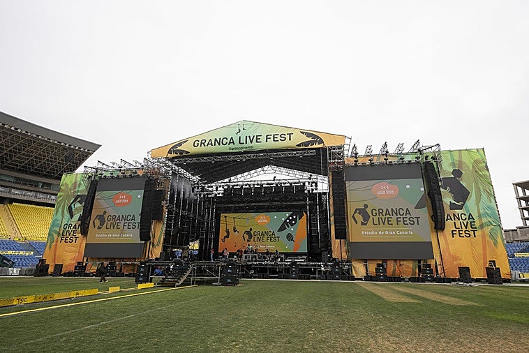 Escenario del Granca Live Fest 2025.