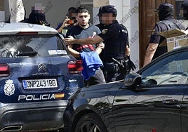 Ezequiel S.M., amigo del hacker, y que fue detenido en Arinaga.