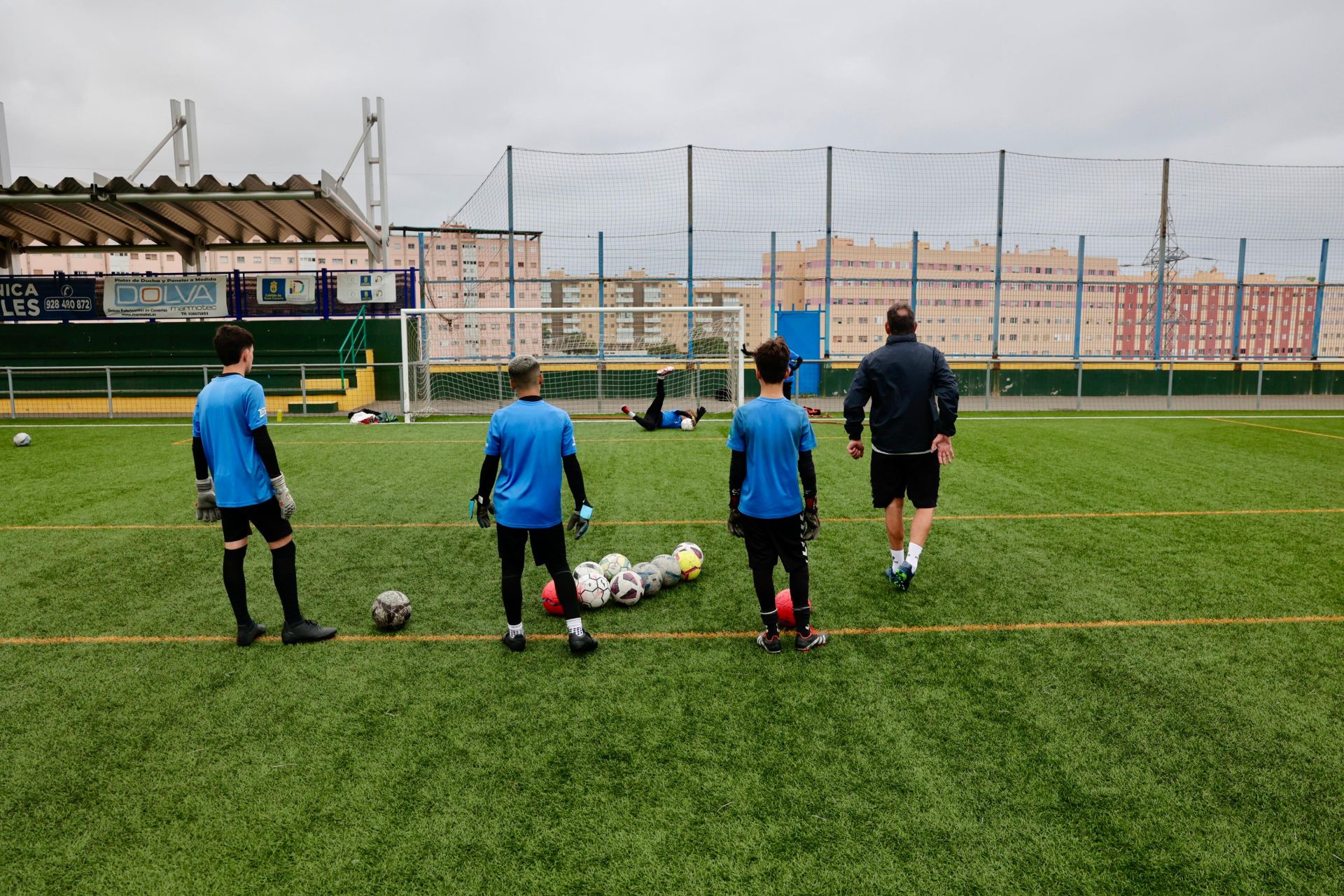Así se entrena en el campus &#039;Más que Porteros&#039; con Javi Ortega