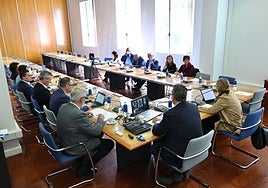 Imagen de archivo de una reunión de este año del Consejo Consultivo de la ULPGC.