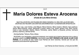 María Dolores Esteva Arocena