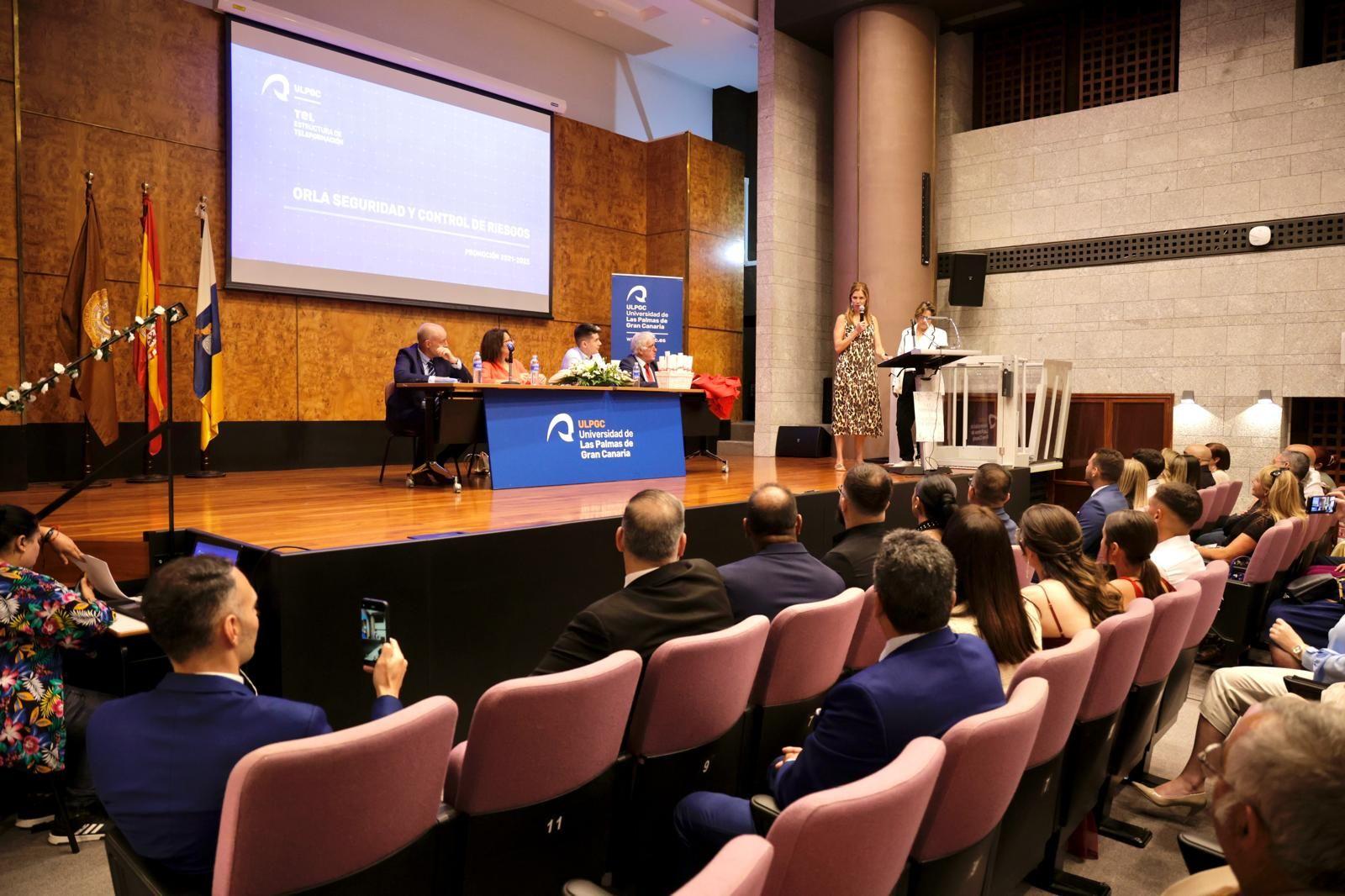 La orla del Grado de Seguridad y Control de Riesgos de la ULPGC, en imágenes