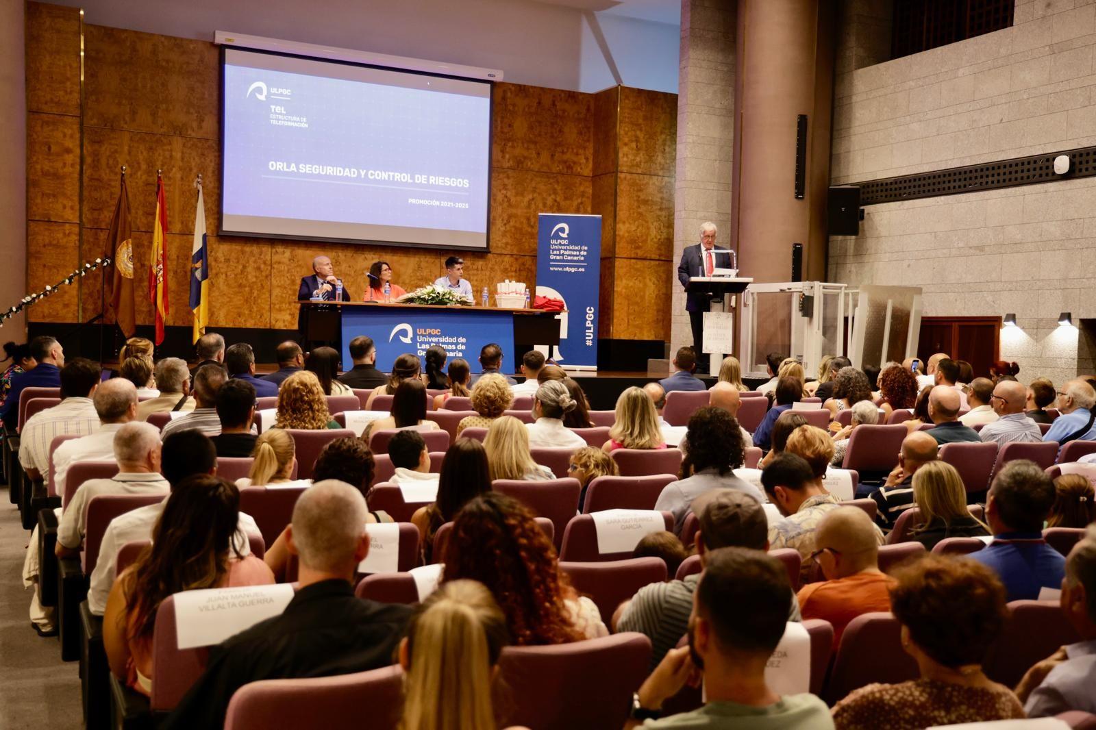 La orla del Grado de Seguridad y Control de Riesgos de la ULPGC, en imágenes