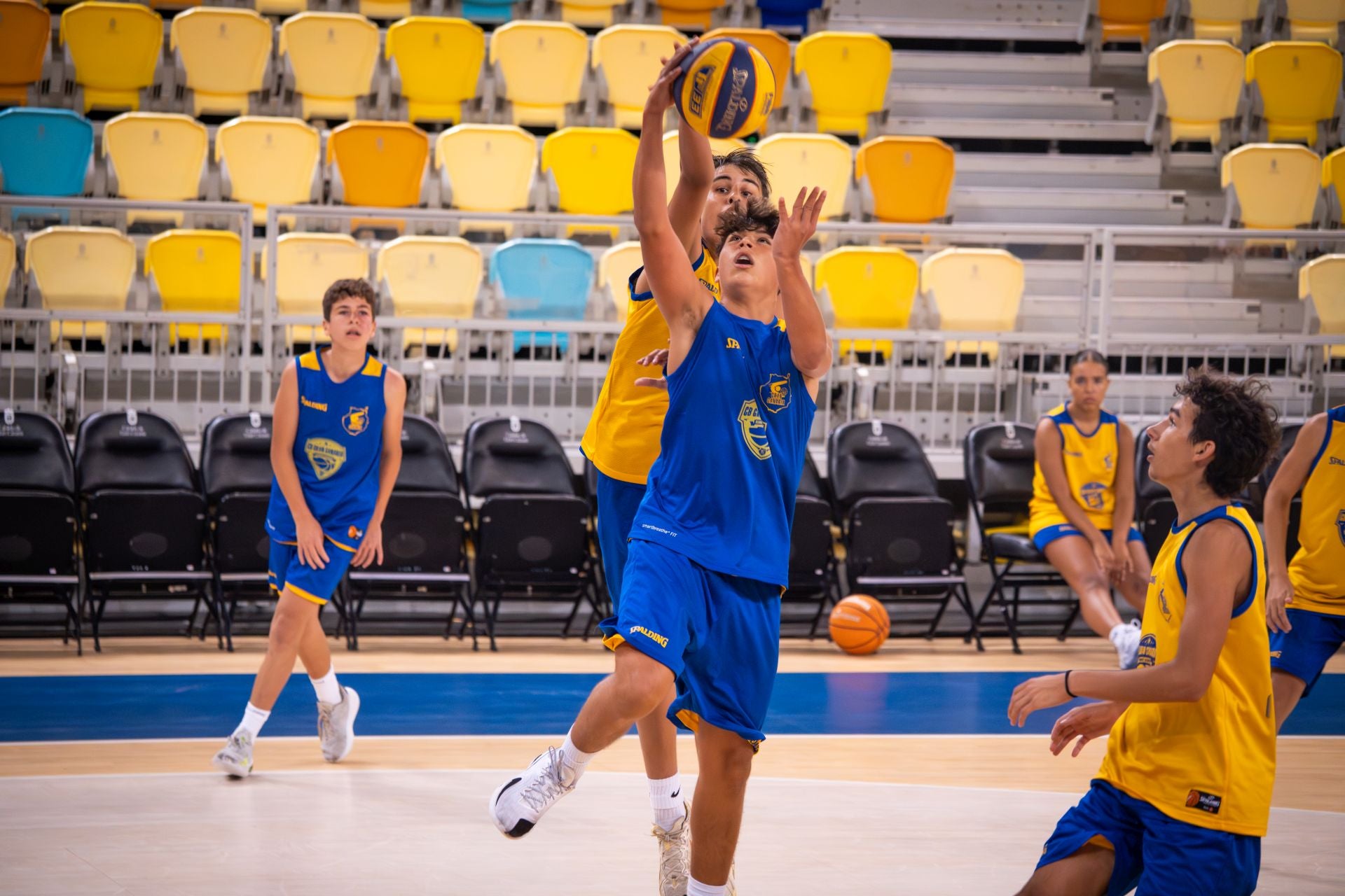 Clausura de altura de la segunda CBGC Summer Academy del Granca en el Arena