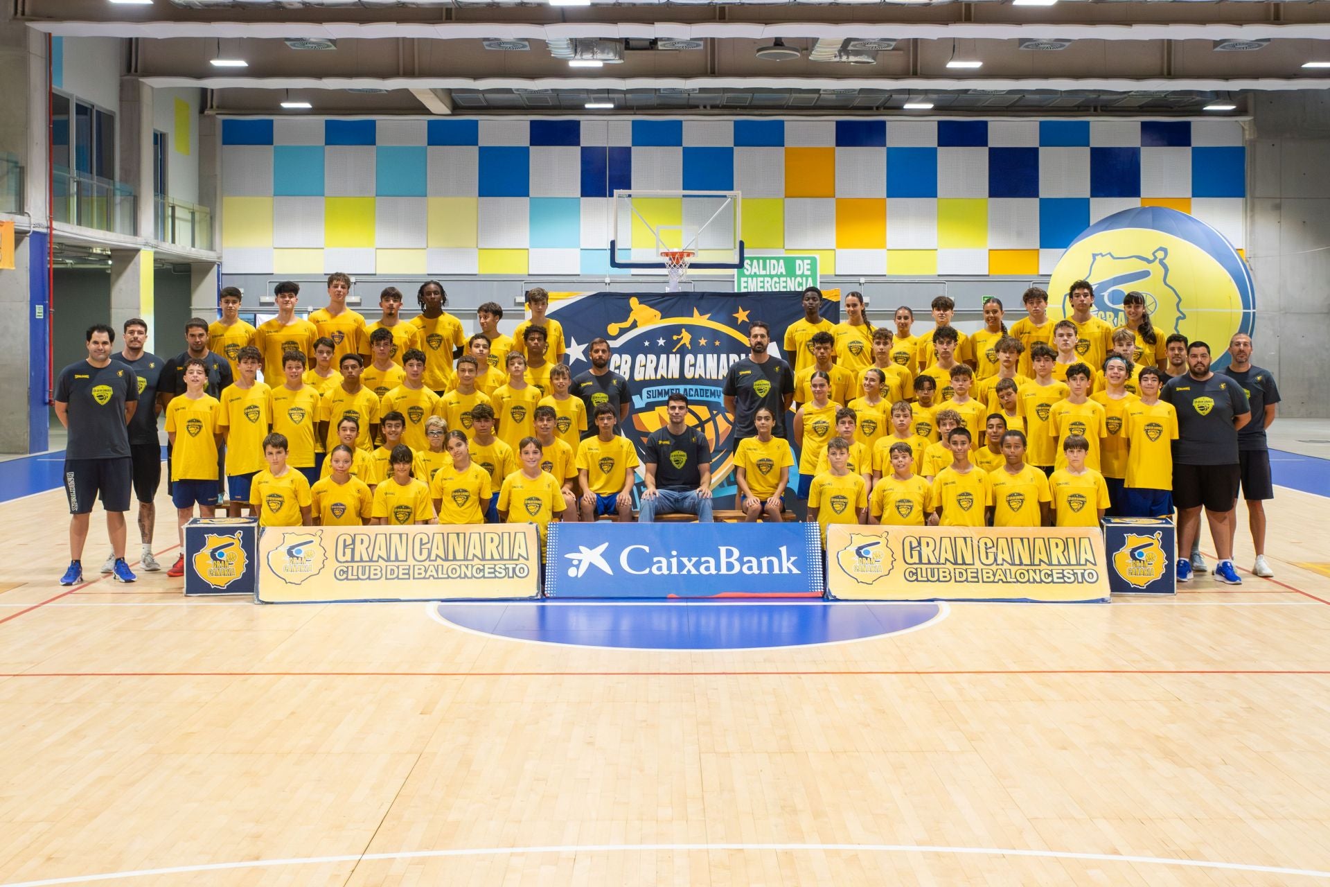 Clausura de altura de la segunda CBGC Summer Academy del Granca en el Arena