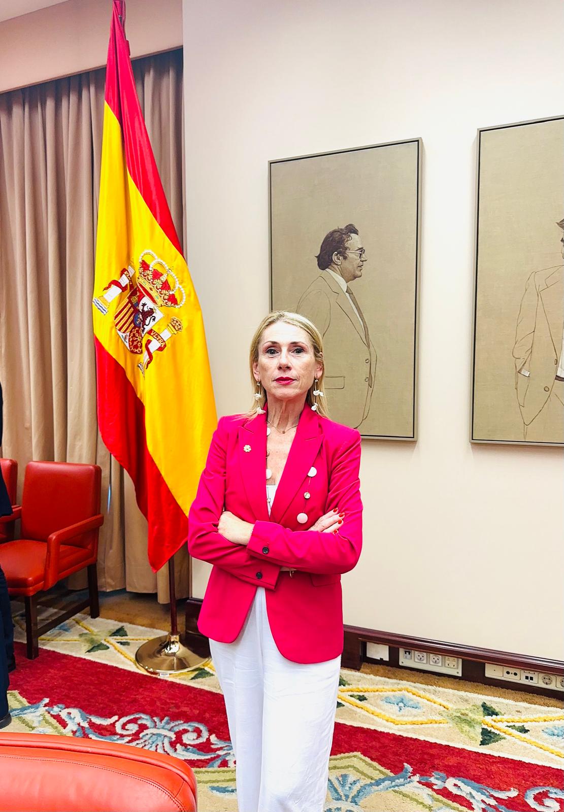 Lucía Jiménez, presidenta de la Asociación Canaria de Víctimas del Terrorismo (Acavite).