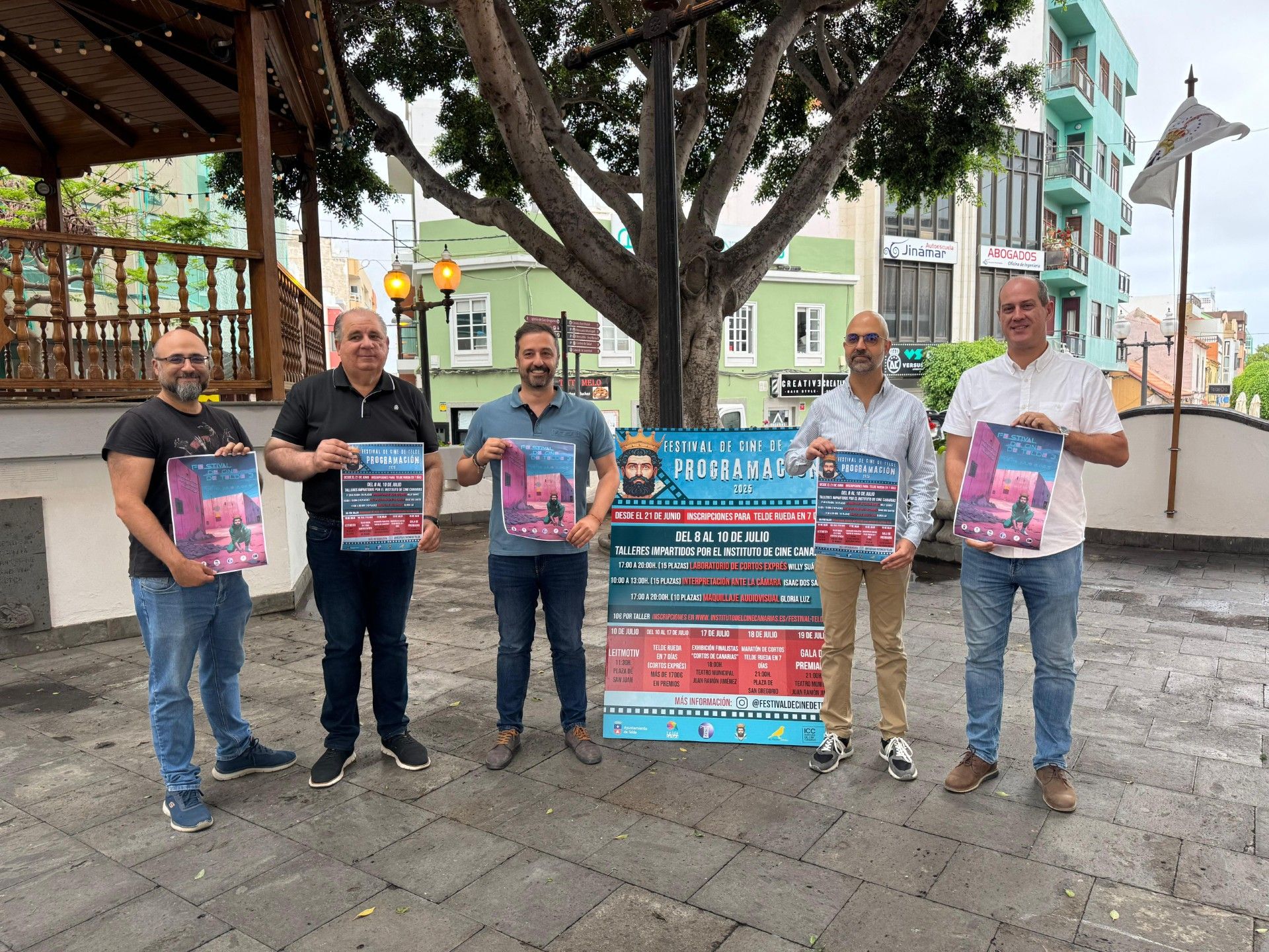 La tercera edición del Festival de Cine de Telde se presentó este lunes en San Gregorio.