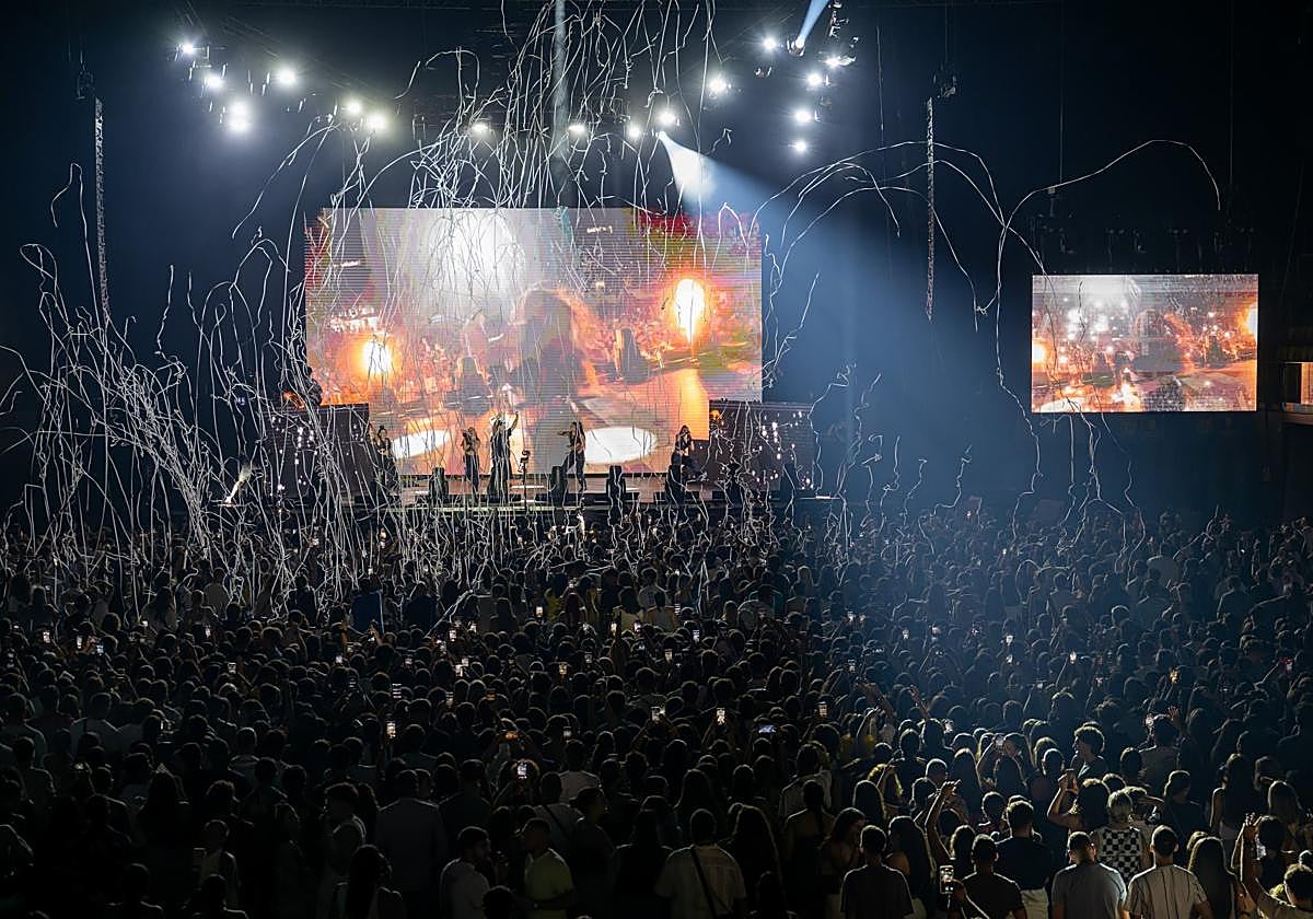 Imagen del concierto de Saiko, facilitada por AIMCA.