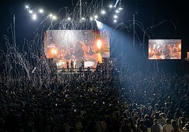 Imagen del concierto de Saiko, facilitada por AIMCA.