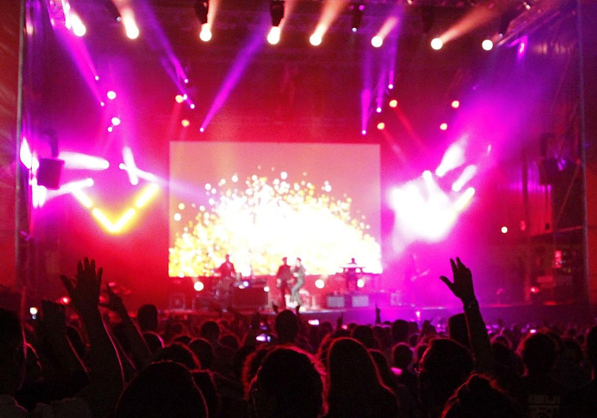 Imagen de un concierto.