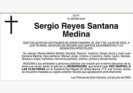 Sergio Reyes Santana Medina