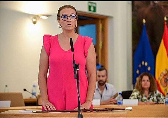 Yaiza Pérez ha sido destituida como portavoz del grupo político de NC en Santa Lucía de Tirajana.