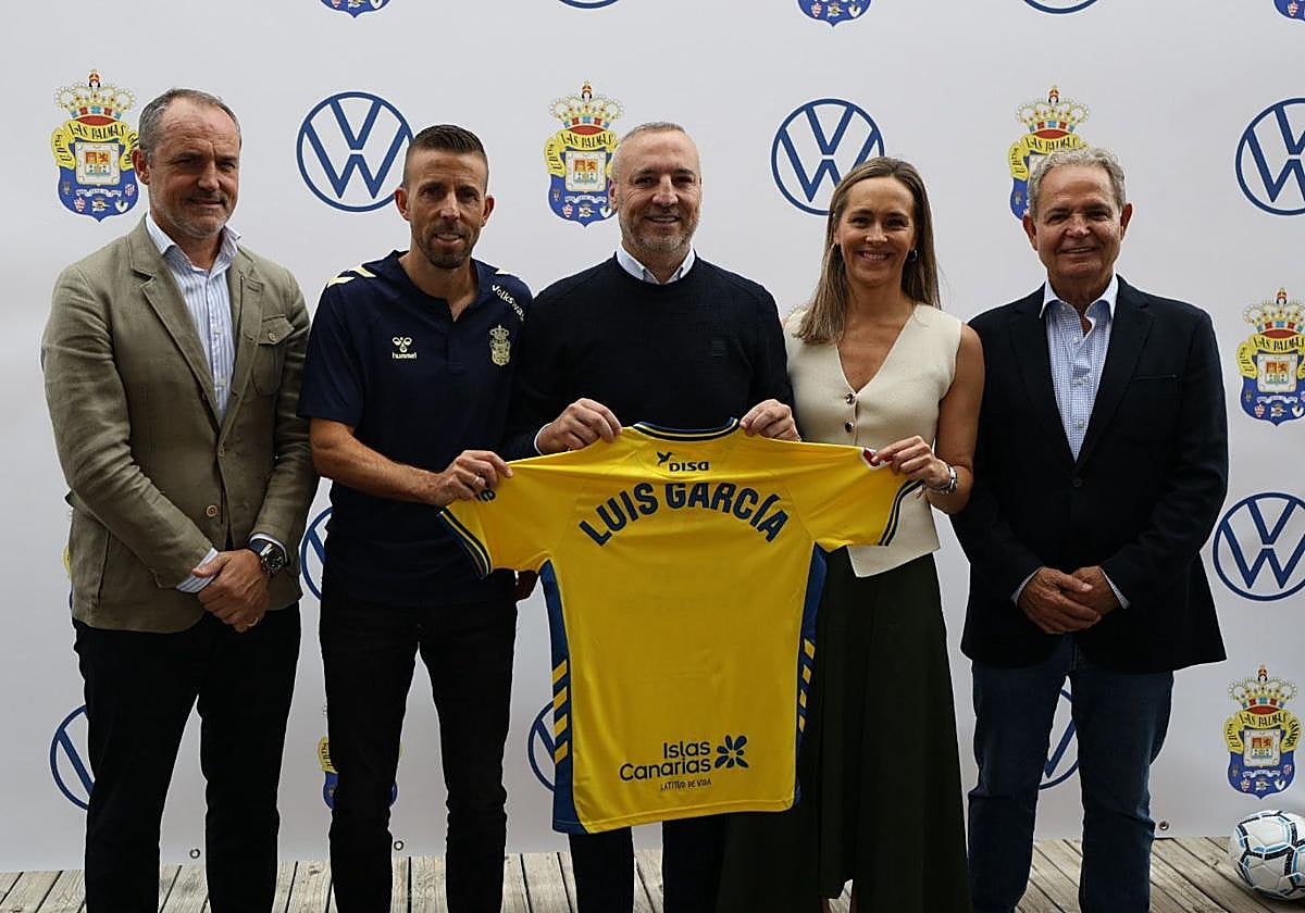 Luis García ya ejerce como entrenador de la UD Las Palmas