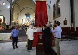 Dámaso dona una obra para la coronación de la Virgen de La Luz