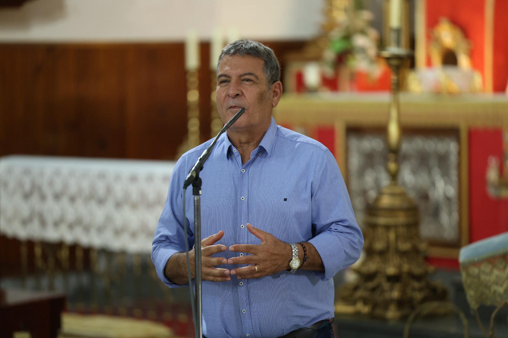 Dámaso dona una obra para la coronación de la Virgen de La Luz