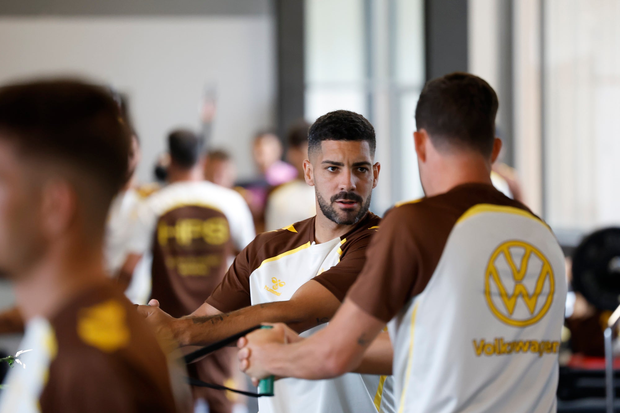 La UD Las Palmas ya suda en Barranco Seco