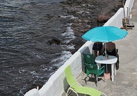 La costa de Gran Canaria.