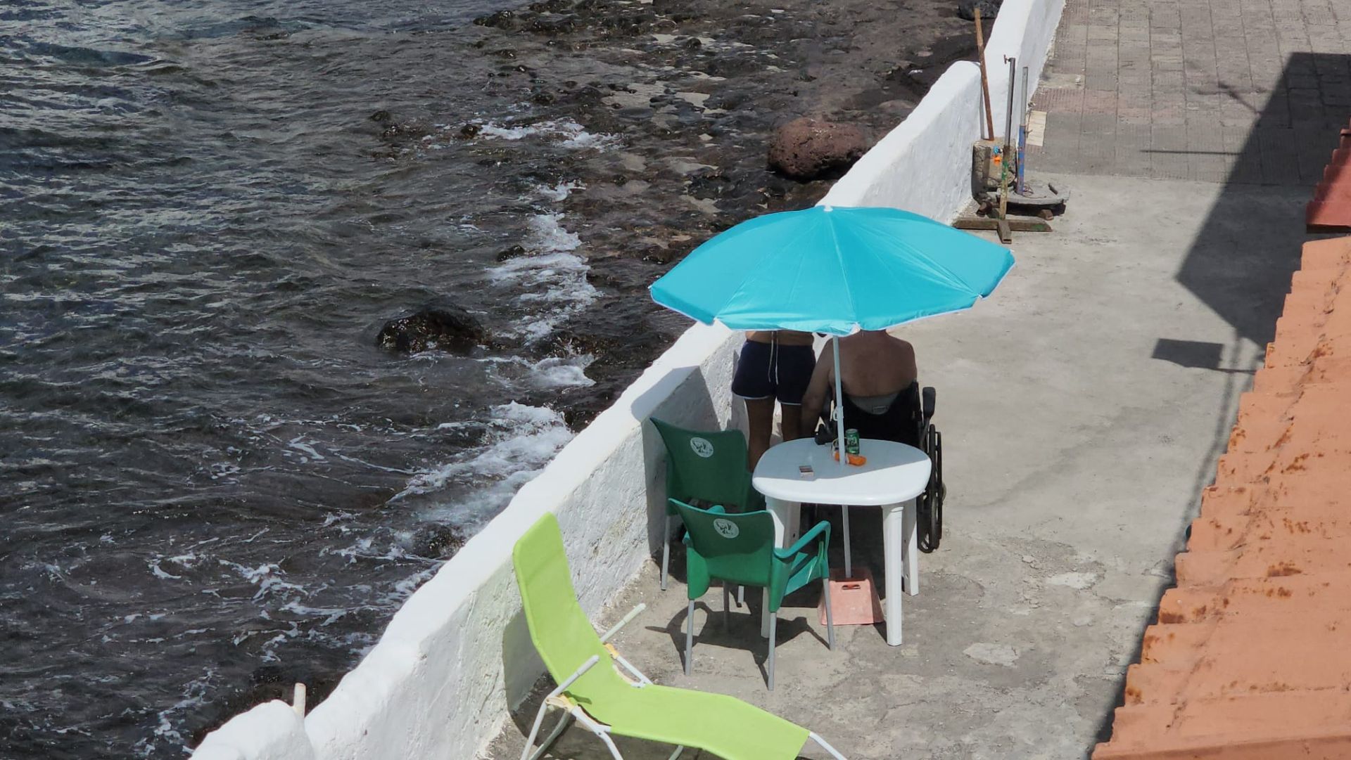 La costa de Gran Canaria.
