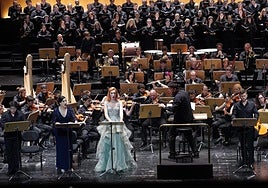 Un momento de la versión concierto desarrollada en el Teatro Real de Madrid.