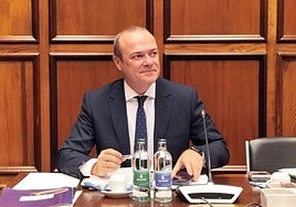 Augusto Hidalgo, consejero de Obras Públicas e Infraestructuras, del Cabildo de Gran Canaria.