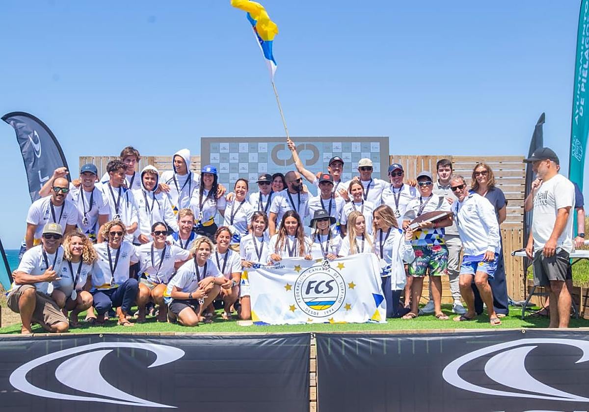 Canarias revalida el título de España por autonomías.