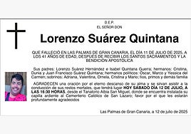 Lorenzo Suárez Quintana