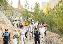 Imagen del recorrido de la imagen este sábado.