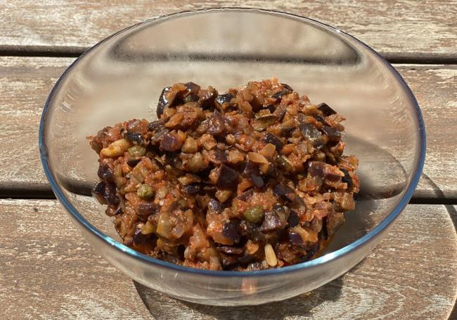 Caponata de berenjenas