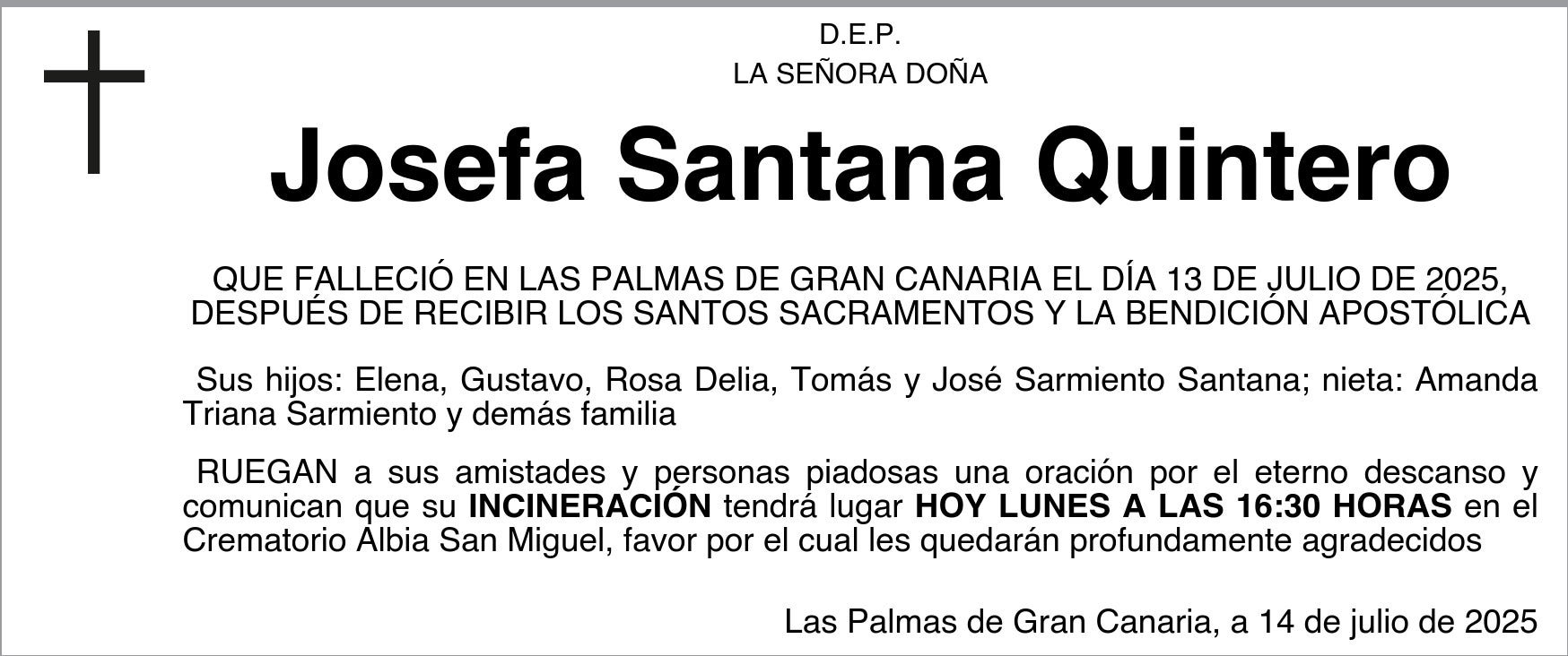 Josefa Santana Quintero