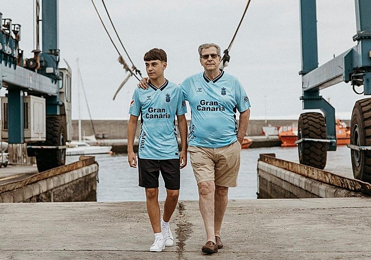 Imagen de la segunda equipación de la UD Las Palmas.