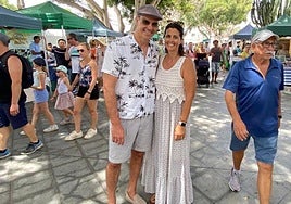 Pedro Sánchez, en una imagen de archivo de su estancia en Lanzarote por vacaciones.